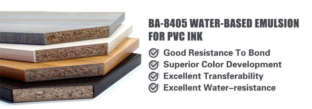 Water-based emulsion for PVC ink (BA-8405)