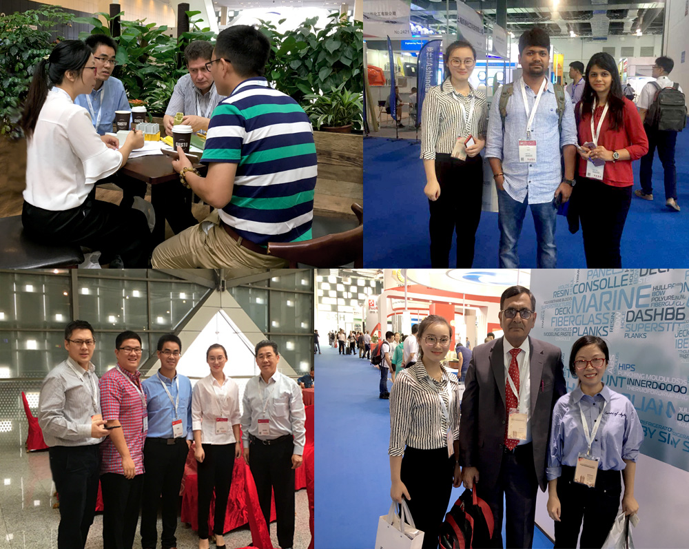 Anhui Sinograce Chemical Co., Ltd. participated in the twenty-third China International composite materials industry technology exhibition