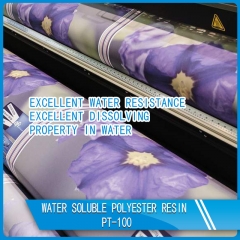 Water soluble polyester resin