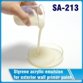 Water-based Acrylic Emulsion Styrene acrylic emulsion for Primer paint SA-213 
