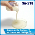 Styrene Acrylic Emulsion for Exterior wall Coatings SA-218 