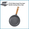 marble granite non stick coating for cast frying pan with non-stick coating marble (Starry Sky) PF-612 