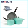 cookware interior ceramic non-stick coating 