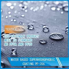 super hydrophobic textile and leather coating