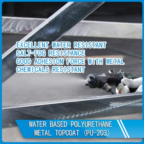 polyurethane metal topcoat