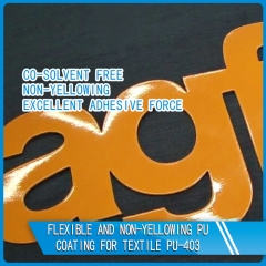 non-yellowing PU coating