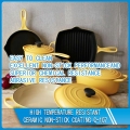 high temperature resistant ceramic nonstick pan ceramic coating C-107 