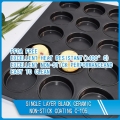 Single layer black ceramic non-stick coating C-105 