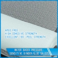 Water based pressure-sensitive acrylic adhesive glue for self-adhesive fiberglass mesh 