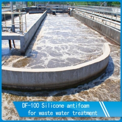 Silicone antifoam for waste water treatment