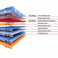 Adhesive glue for Stone coated metal roof sheet making 