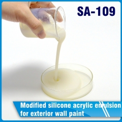Modified silicone acrylic emulsion