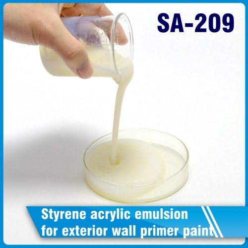 Styrene acrylic emulsion