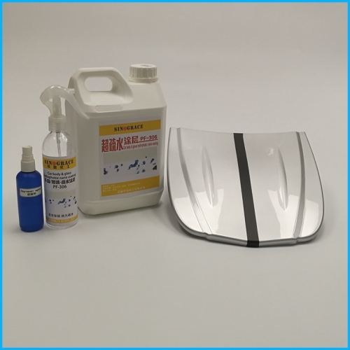 Car body and glass hydrophobic nano coating