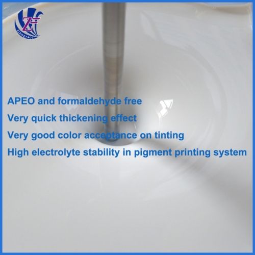 High concentration printing thickener