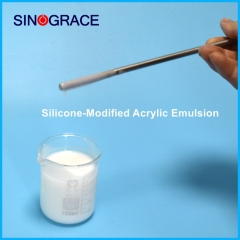 Modified silicone acrylic emulsion