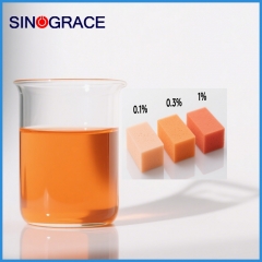 Special polymer liquid colorant for foaming materials