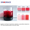 WM1914 Industrial Grade Red Liquid Polymer Dyes Custom Polyurethane System No Heavy Metals Reactive Antitarnish Support 