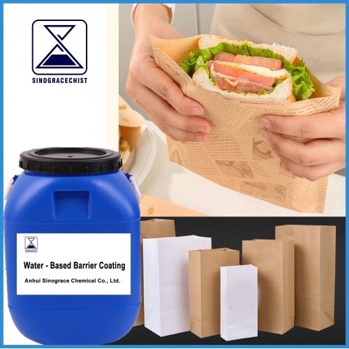 Water Based Barrier Coating for  Paper Bags