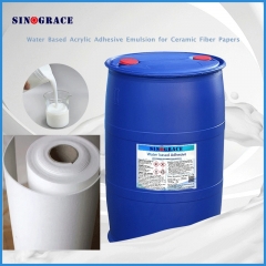 Oem Acrylic Water Based Acrylic Adhesive Emulsion for Ceramic Fiber Papers