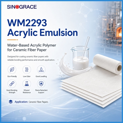 Oem Acrylic Water Based Acrylic Adhesive Emulsion for Ceramic Fiber Papers