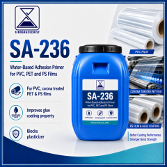 Hot sale Water-Based Adhesion Primer for PVC, PET and PS Films SA-236