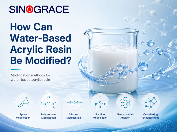How Can Water-Based Acrylic Resin Be Modified?