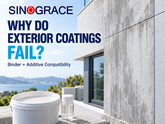 Why Do Exterior Coatings Fail? | Sinograce Chemical
