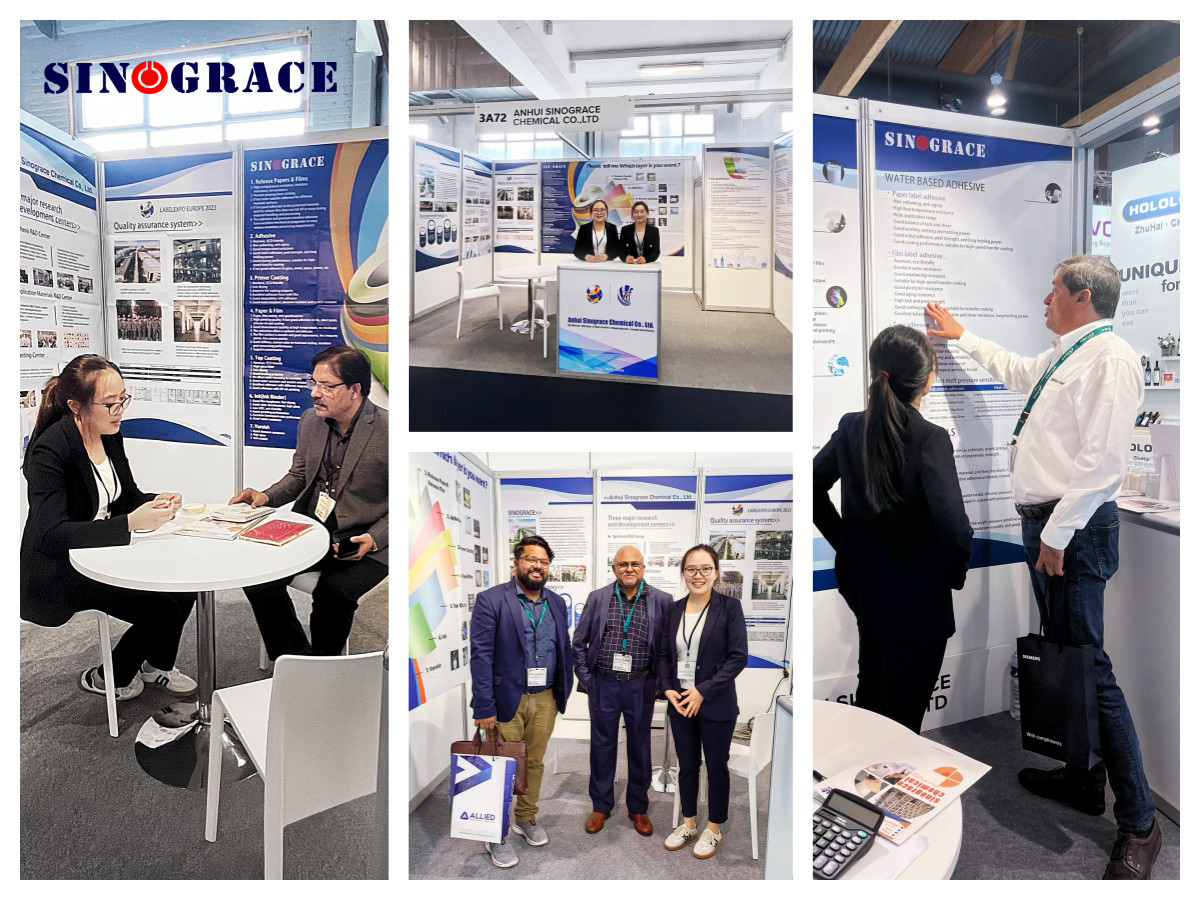 Warm congratulations to anhui sinograce chemical on its successful participation in the LABELEXPO Europe-2023 exhibition